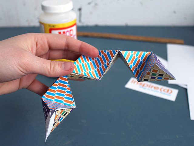 Kaleidocycle Step 7