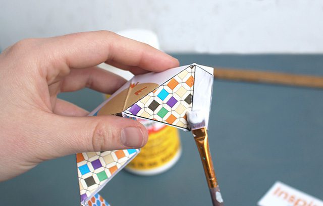 Kaleidocycle Step 8