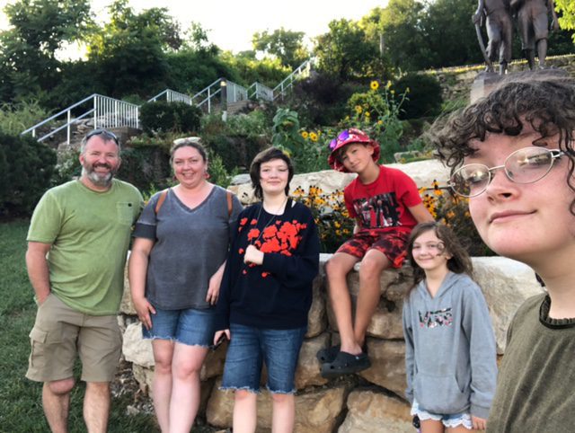 Brooke Pfeffer and family