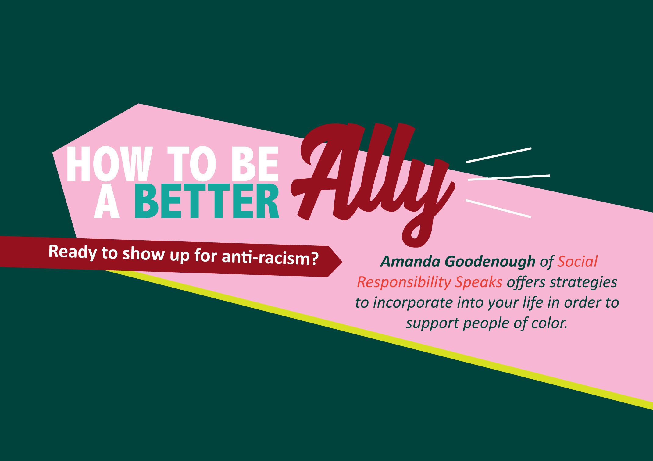 How to Be a Better Ally