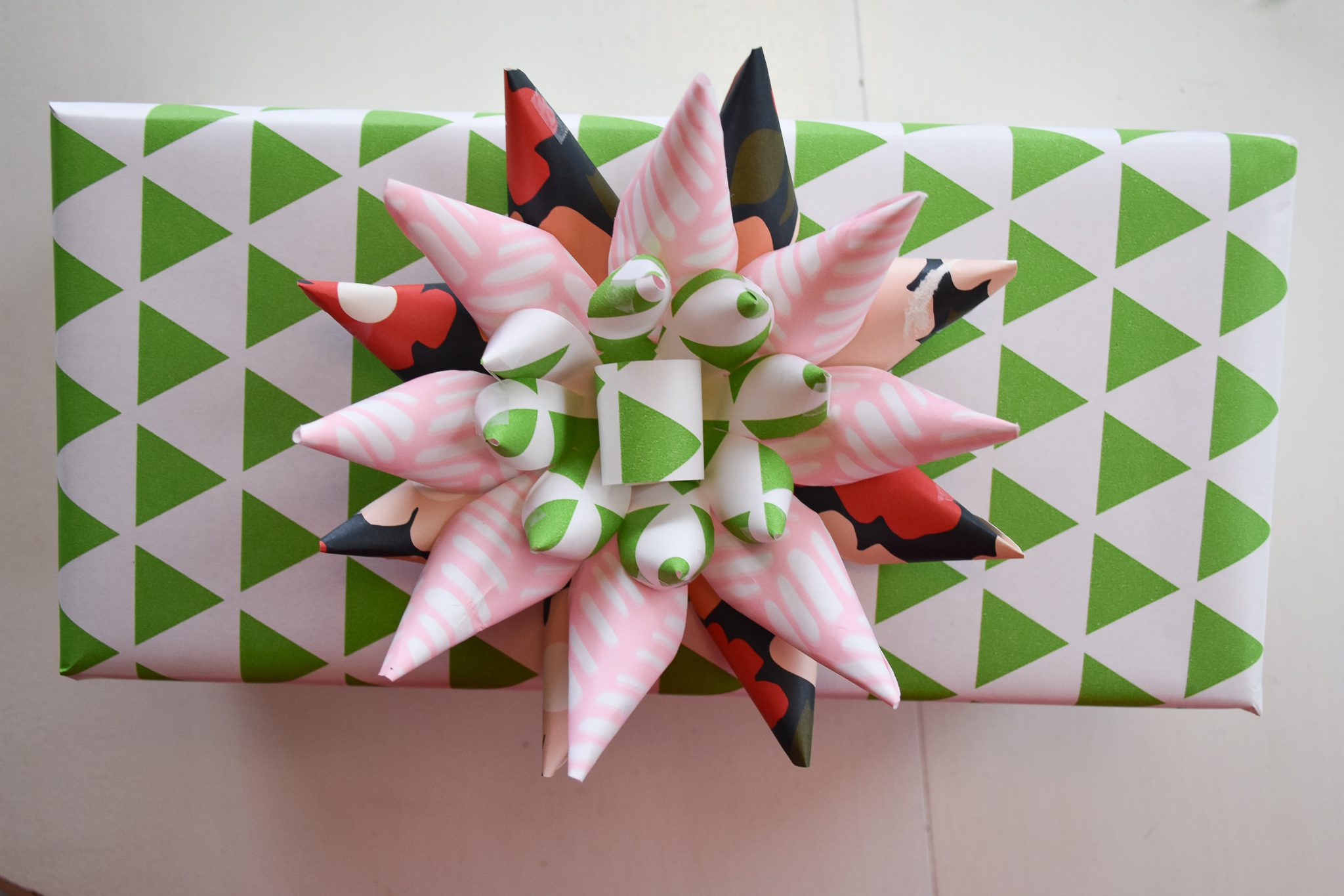 DYI Paper Gift Bows
