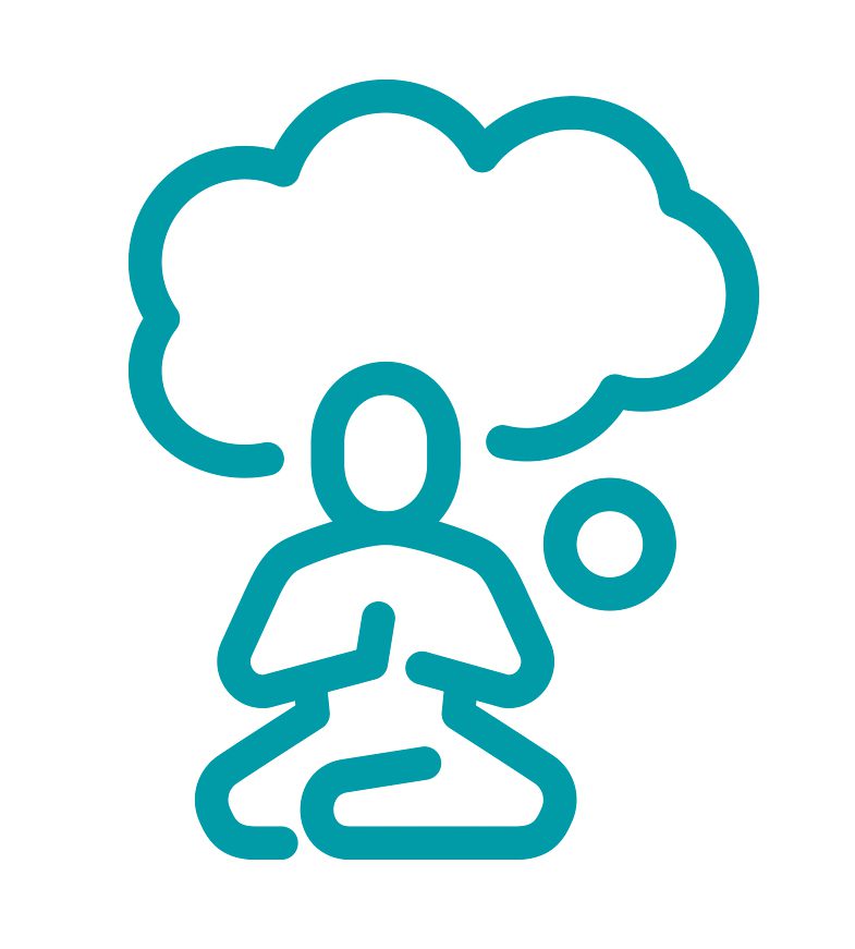 Setting intentions mental health illustration