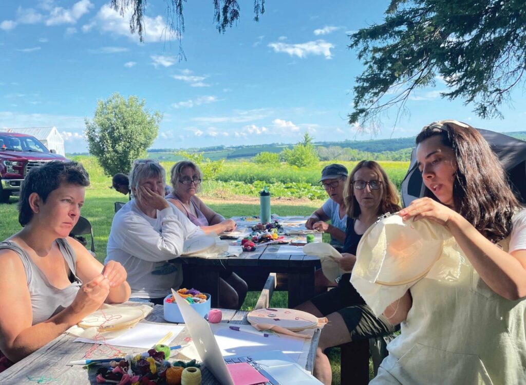 Workshop leaders share knowledge of their craft at Driftless Curiosity