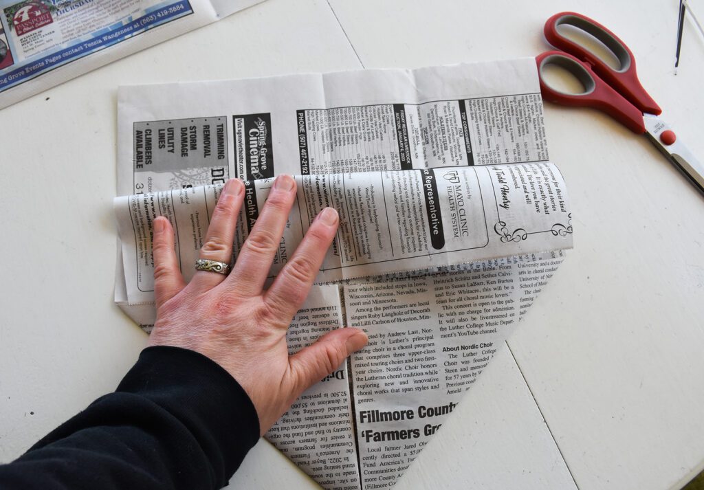 How to make Paper Seed Starter Boxes