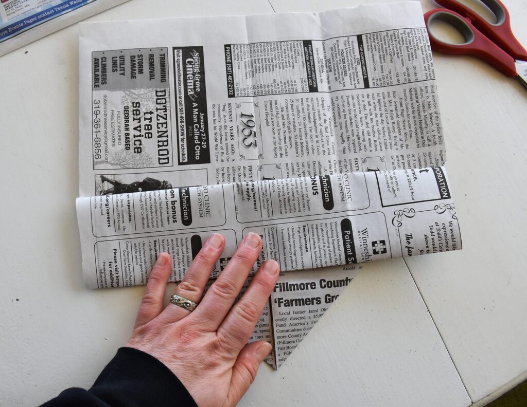 How to make Paper Seed Starter Boxes