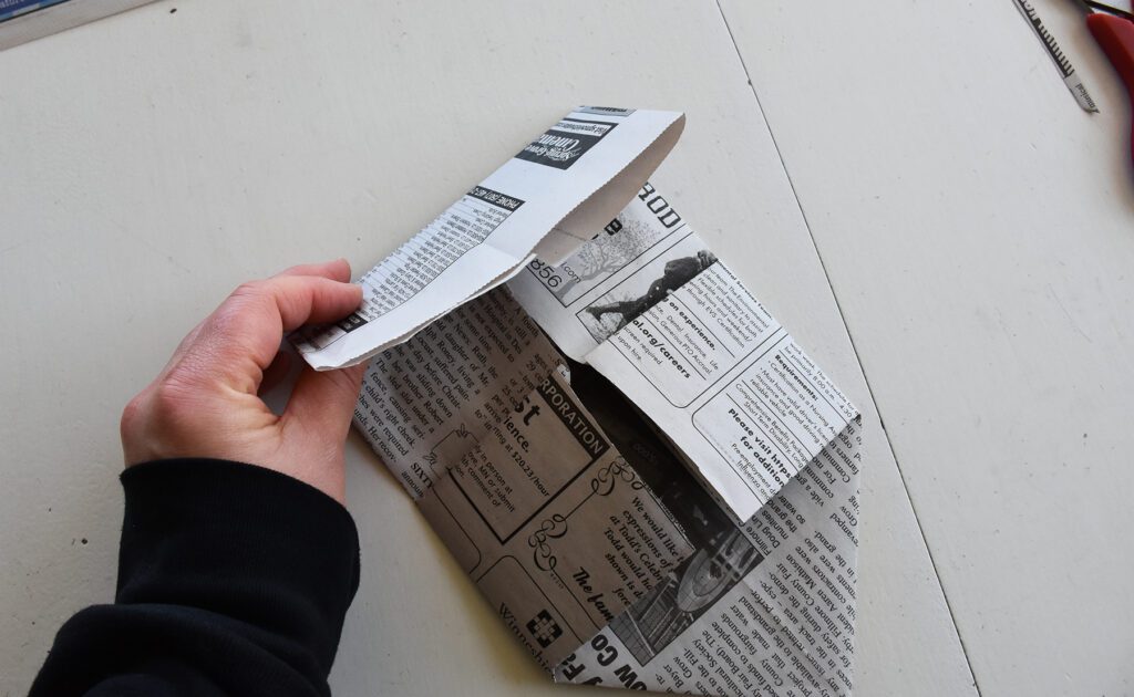 How to make Paper Seed Starter Boxes