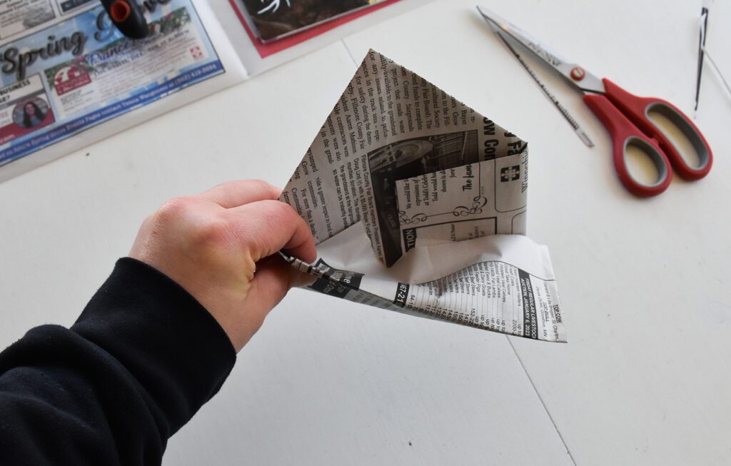 How to make Paper Seed Starter Boxes
