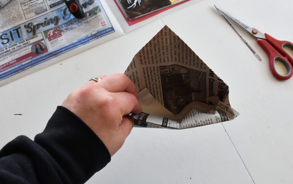 How to make Paper Seed Starter Boxes