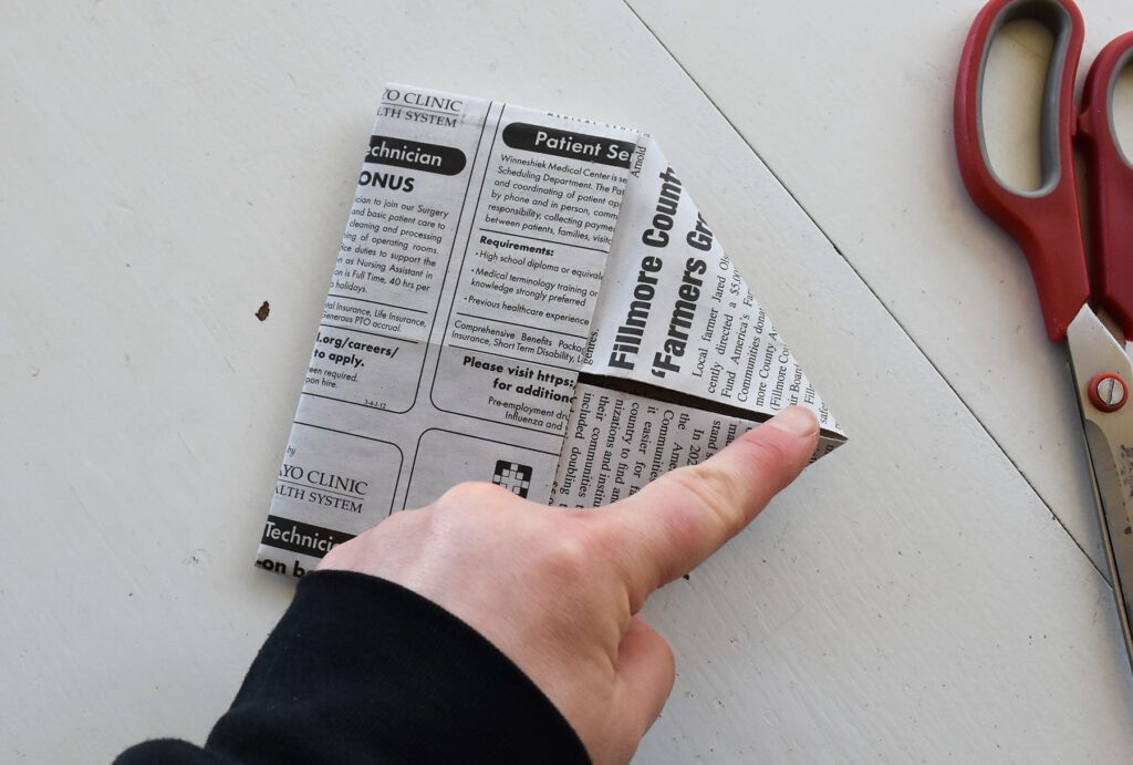 How to make Paper Seed Starter Boxes
