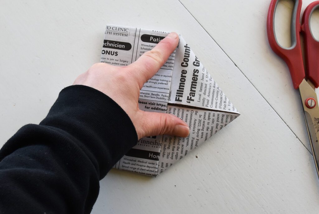 How to make Paper Seed Starter Boxes
