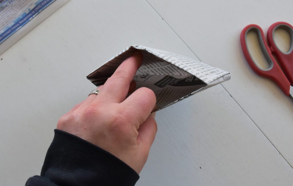 How to make Paper Seed Starter Boxes