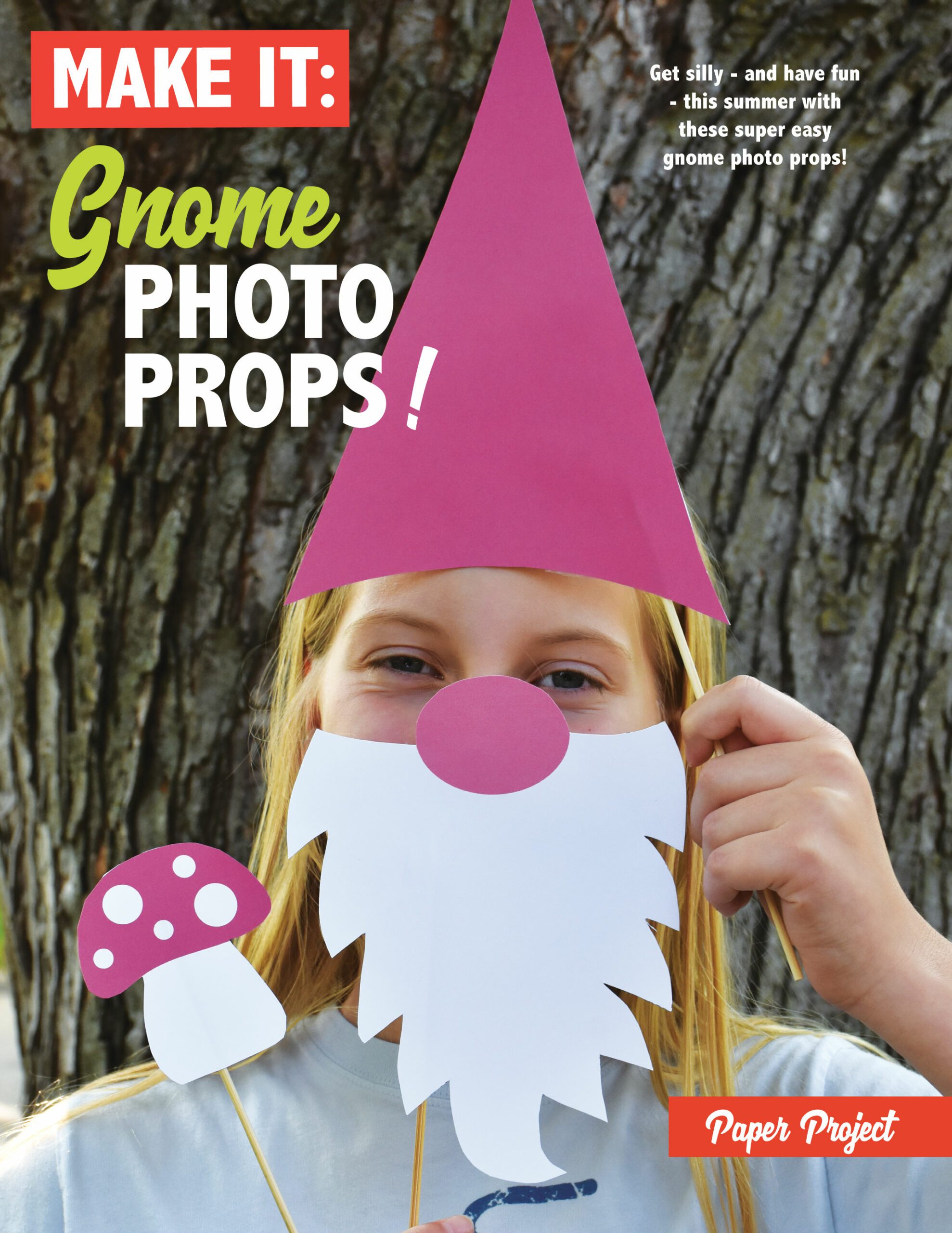 Make your own DIY Gnome Photo Props!